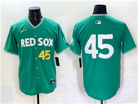 Boston Red Sox #45 Pedro Martinez Green 2025 City Connect Limited Jersey