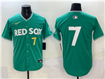 Boston Red Sox #7 Masataka Yoshida Green 2025 City Connect Limited Jersey