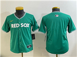 Boston Red Sox Youth Green 2025 City Connect Limited Team Jersey