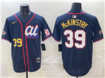 American League #39 Zach McKinstry Navy 2025 MLB All-Star Edition Limited Jersey