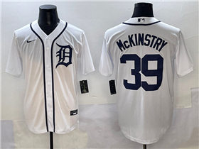 Detroit Tigers #39 Zach McKinstry White Limited Jersey