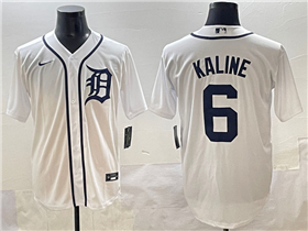 Detroit Tigers #6 Al Kaline White Limited Jersey