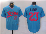 Minnesota Twins #23 Royce Lewis Light Blue Limited Jersey