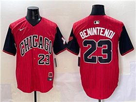 Chicago White Sox #23 Andrew Benintendi Red 2025 City Connect Limited Jersey