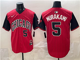 Chicago White Sox #5 Munetaka Murakami Red 2025 City Connect Limited Jersey