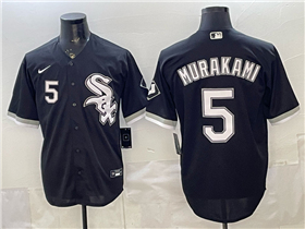 Chicago White Sox #5 Munetaka Murakami Black Limited Jersey