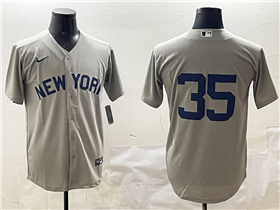 New York Yankees #35 Cody Bellinger Gray Away Limited Jersey