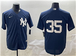 New York Yankees #35 Cody Bellinger Navy Limited Jersey