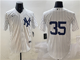 New York Yankees #35 Cody Bellinger White Limited Jersey