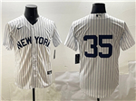New York Yankees #35 Cody Bellinger White Fashion Limited Jersey