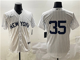 New York Yankees #35 Cody Bellinger White Fashion Limited Jersey