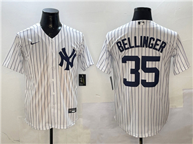 New York Yankees #35 Cody Bellinger White Limited Jersey