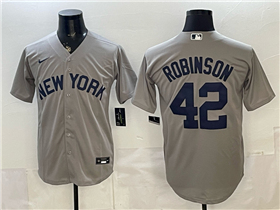 New York Yankees #42 Jackie Robinson Gray Limited Jersey 