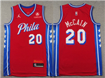 Philadelphia 76ers #20 Jared McCain Red Statement Edition Swingman Jersey
