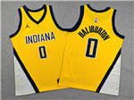 Indiana Pacers #0 Tyrese Haliburton Youth 2023-24 Gold Statement Edition Swingman Jersey