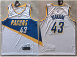 Indiana Pacers #43 Pascal Siakam 2025-26 White City Edition Swingman Jersey