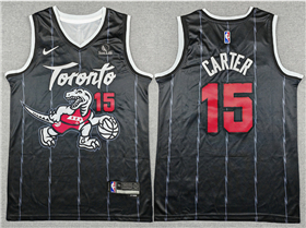 Toronto Raptors #15 Vince Carter 2025-26 Black City Edition Swingman Jersey
