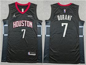 Houston Rockets #7 Kevin Durant 2024-26 Black Statement Swingman Jersey