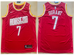 Houston Rockets #7 Kevin Durant Red Classic Swingman Jersey