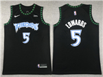 Minnesota Timberwolves #5 Anthony Edwards Black Classic Swingman Jersey