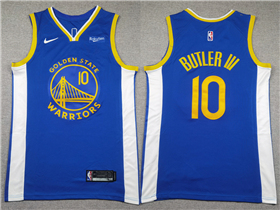 Golden State Warriors #10 Jimmy Butler III Blue Swingman Jersey