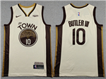 Golden State Warriors #10 Jimmy Butler III 2025-26 Cream City Edition Swingman Jersey