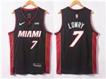 Miami Heat #7 Kyle Lowry Black Swingman Jersey