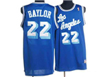 Los Angeles Lakers #22 Elgin Baylor Blue Hardwood Classics Jersey