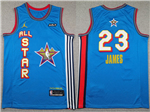 2025 NBA All-Star Game #23 Lebron James Blue Swingman Jersey
