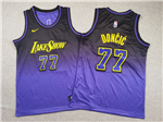 Los Angeles Lakers #77 Luka Dončić Youth 2024-25 Purple City Edition Swingman Jersey