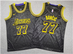Los Angeles Lakers #77 Luka Dončić Youth Black City Edition Swingman Jersey