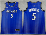 Orlando Magic #5 Paolo Banchero Royal Blue Swingman Jersey