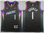 Phoenix Suns #1 Devin Booker 2025-26 Black Statement Edition Swingman Jersey