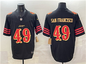 San Francisco 49ers #49 San Francisco Black Rivalries Vapor F.U.S.E. Limited Jersey