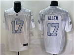 Buffalo Bills #17 Josh Allen White Rivalries Vapor F.U.S.E. Limited Jersey