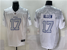Buffalo Bills #17 Josh Allen White Rivalries Vapor F.U.S.E. Limited Jersey