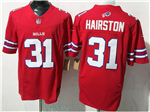 Buffalo Bills #31 Maxwell Hairston Red Alternate Vapor F.U.S.E. Limited Jersey