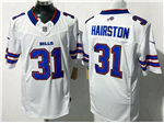 Buffalo Bills #31 Maxwell Hairston White Vapor F.U.S.E. Limited Jersey