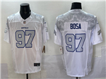 Buffalo Bills #97 Joey Bosa White Rivalries Vapor F.U.S.E. Limited Jersey