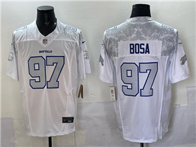 Buffalo Bills #97 Joey Bosa White Rivalries Vapor F.U.S.E. Limited Jersey
