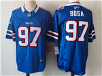 Buffalo Bills #97 Joey Bosa Blue Vapor F.U.S.E. Limited Jersey