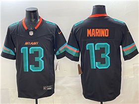 Miami Dolphins #13 Dan Marino Black Rivalries Vapor F.U.S.E. Limited Jersey