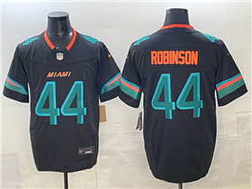 Miami Dolphins #44 Chop Robinson Black Rivalries Vapor F.U.S.E. Limited Jersey