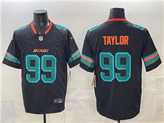 Miami Dolphins #99 Jason Taylor Black Rivalries Vapor F.U.S.E. Limited Jersey