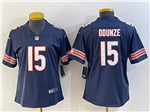 Chicago Bears #15 Rome Odunze Women's Blue Vapor Limited Jersey