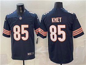Chicago Bears #85 Cole Kmet Blue Vapor Limited Jersey