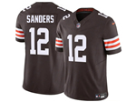 Cleveland Browns #12 Shedeur Sanders Brown Vapor F.U.S.E. Limited Jersey