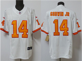 Tampa Bay Buccaneers #14 Chris Godwin White Throwback Vapor F.U.S.E. Limited Jersey