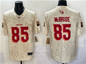 Arizona Cardinals #85 Trey McBride Cream Rivalries Vapor F.U.S.E. Limited Jersey