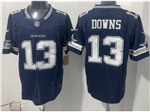 Dallas Cowboys #13 Caleb Downs Blue Vapor F.U.S.E. Limited Jersey